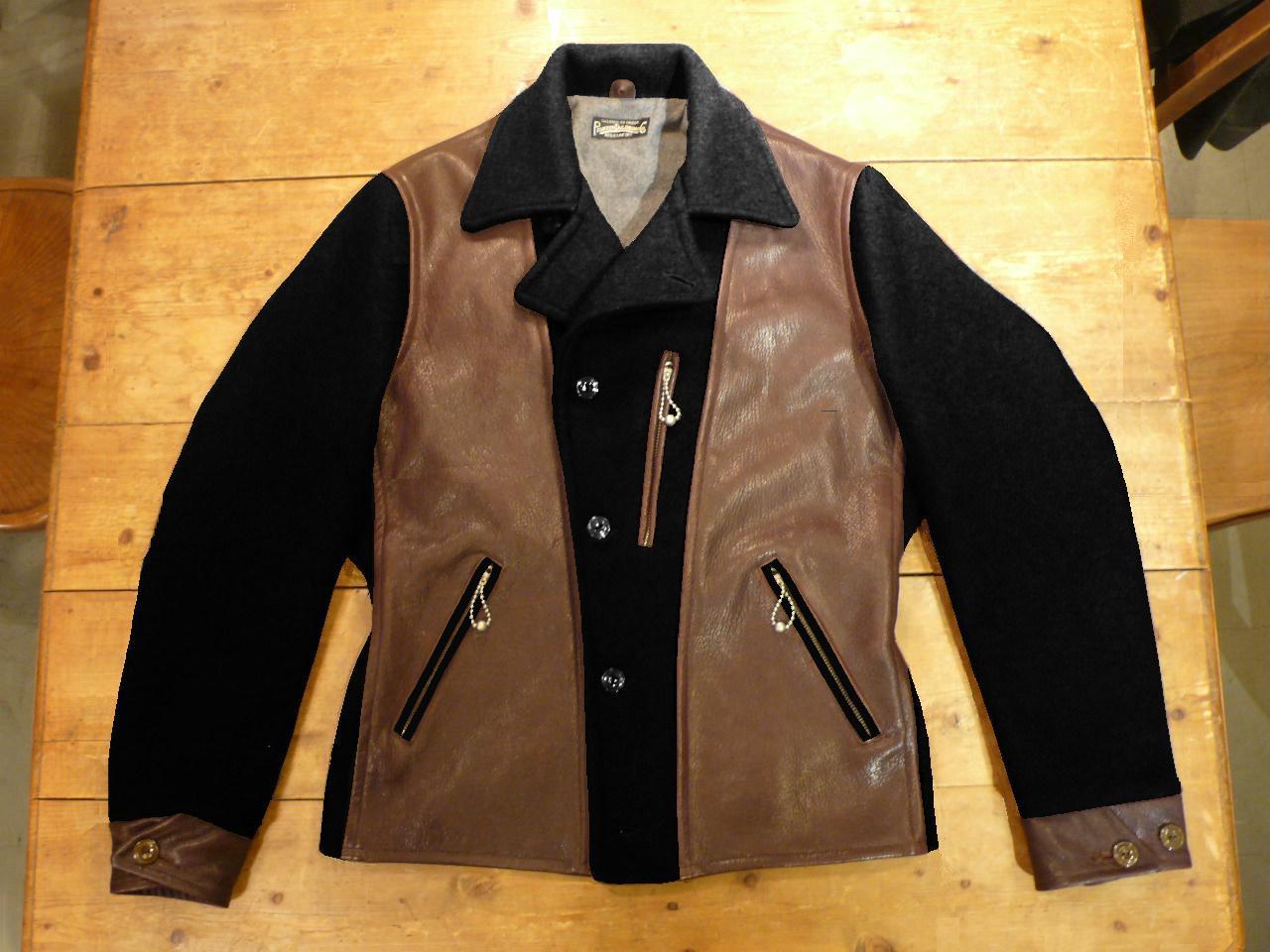 30s' TWO-TONE WOOL JACKETヴィンテージ
